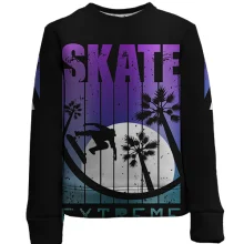 Детский 3D свитшот Skate extreme