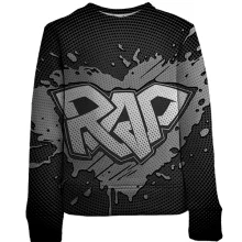 Дитячий 3D світшот RAP у стилі графіті