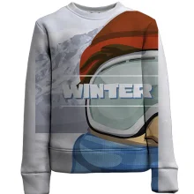 Дитячий 3D світшот Winter