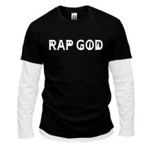 Комбінований лонгслів RAP GOD