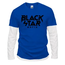 Комбінований лонгслів Black Star Mafia