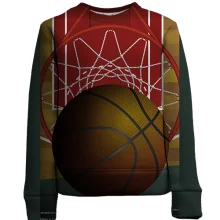 Детский 3D свитшот Basketball кольцо