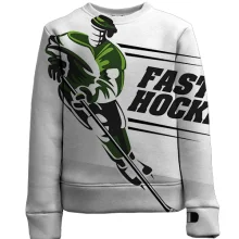 Детский 3D свитшот Fast hockey