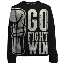 Детский 3D свитшот Go fight win