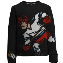 Дитячий 3D світшот Hockey art