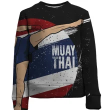 Дитячий 3D світшот з борцем Muay Thai (2)