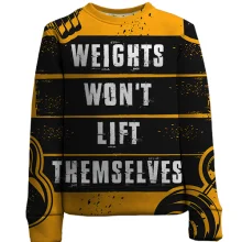 Дитячий 3D світшот Weights won