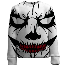 Детский 3D свитшот Demon face