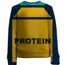 Дитячий 3D світшот Protein