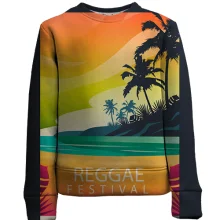 Детский 3D свитшот Reggae Festival