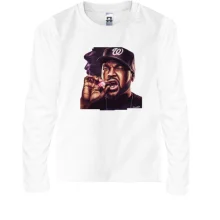 Детский лонгслив с курящим Ice Cube