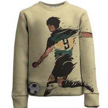 Дитячий 3D світшот Football player Art