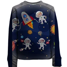 Детский 3D свитшот Kids Astronauts