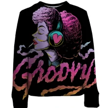 Дитячий 3D світшот Groovy