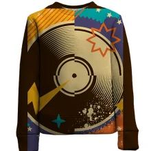 Детский 3D свитшот Vinyl record Art 2