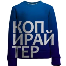 Детский 3D свитшот КОПИРАЙТЕР