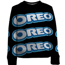 Детский 3D свитшот Oreo pattern