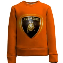 Детский 3D свитшот Lamborghini (Orange)