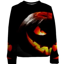 Дитячий 3D світшот Halloween pumpkin art 3