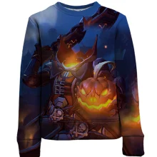 Детский 3D свитшот The headless horseman art 2