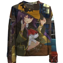 Дитячий 3D світшот Halloween anime girl