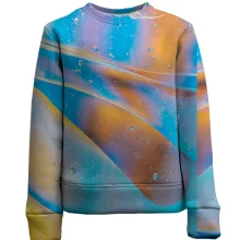 Дитячий 3D світшот Multicolor abstraction 10