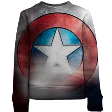 Детский 3D свитшот Captain America