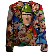 Детский 3D свитшот Sherlock Gnomes