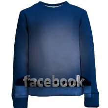 Детский 3D свитшот the facebook