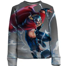 Детский 3D свитшот Thor god