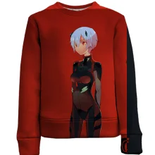Детский 3D свитшот Red and black anime girls