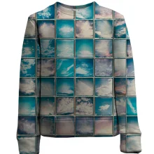 Дитячий 3D світшот Glass squares