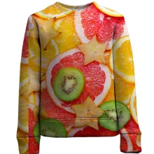 Детский 3D свитшот Citrus pattern