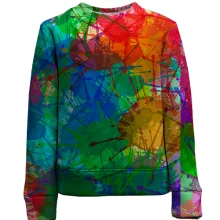 Дитячий 3D світшот Multicolored blots