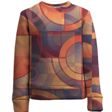 Дитячий 3D світшот Geometric pattern