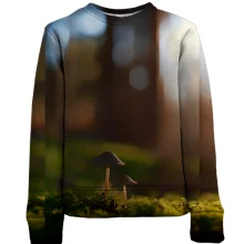 Дитячий 3D світшот Mushrooms sunshine