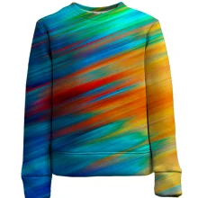 Дитячий 3D світшот Rainbow stains 2