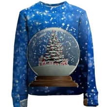 Детский 3D свитшот Ball with tree