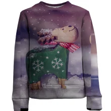 Детский 3D свитшот Winter deer