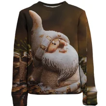 Детский 3D свитшот Santa Claus toy