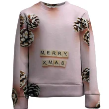 Дитячий 3D світшот Merry Christmas 2