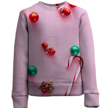 Дитячий 3D світшот Christmas candy