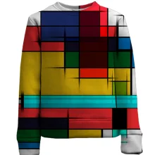 Дитячий 3D світшот Abstraction. 3