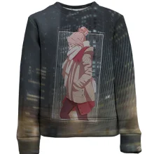 Детский 3D свитшот Sakura casual style
