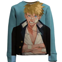 Детский 3D свитшот Naruto and Sasuke 4