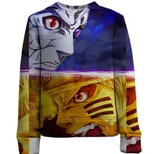 Детский 3D свитшот Naruto and Sasuke 5