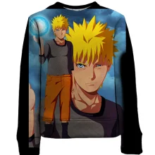 Детский 3D свитшот Naruto and Sasuke 8