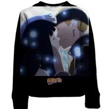 Детский 3D свитшот Naruto and Hinata kiss