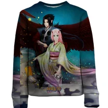 Детский 3D свитшот Sasuke and Sakura