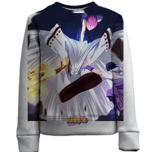 Детский 3D свитшот Naruto and Sasuke 11